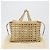 Salvatore Ferragamo Hand Bag Canvas Beige Silver - vista 23