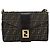 FENDI Zucca Canvas Shoulder Bag Brown Black - vista 13