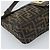 FENDI Zucca Canvas Shoulder Bag Brown Black - vista 14