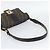 FENDI Zucca Canvas Shoulder Bag Brown Black - vista 7