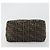 FENDI Zucca Canvas Mamma Baguette Shoulder Bag Brown Black - vista 5