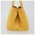 PRADA Canapa M Hand Bag Canvas Yellow Gold - vista 3