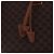 Céline CELINE Macadam Canvas Backpack PVC Leather Brown Gold - vista 21
