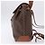 Céline CELINE Macadam Canvas Backpack PVC Leather Brown Gold - vista 3