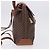 Céline CELINE Macadam Canvas Backpack PVC Leather Brown Gold - vista 4