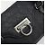 Salvatore Ferragamo Gancini Shoulder Bag Leather Black Silver - vista 15