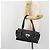 Salvatore Ferragamo Gancini Shoulder Bag Leather Black Silver - vista 23
