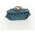 LOUIS VUITTON Bolso Shopper Plano de Denim Monogram Azul M95018 - vista 5
