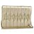 CHANEL Chain Shoulder Bag Lamb Skin Gold CC