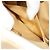 CHANEL Chain Shoulder Bag Lamb Skin Gold CC - vista 23