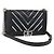 CHANEL Chain Boy Chanel V Stitch Bag Leather Black Silver CC