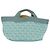 Hermès HERMES Animo Pixel GM Hand Bag Canvas Light Blue Silver - vista 2