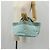 Hermès HERMES Animo Pixel GM Hand Bag Canvas Light Blue Silver - vista 24