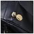 Christian Dior Backpack Leather Black Gold Tone - vista 23
