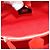 FENDI 2 JOURS Hand Bag Leather 2way Red Silver - vista 11