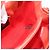 FENDI 2 JOURS Hand Bag Leather 2way Red Silver - vista 19