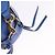 GUCCI Tiger Pattern Hand Bag Leather 2way Blue Gold 453565 - vista 21