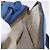 GUCCI Tiger Pattern Hand Bag Leather 2way Blue Gold 453565 - vista 27