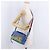 GUCCI Tiger Pattern Hand Bag Leather 2way Blue Gold 453565 - vista 28
