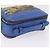 GUCCI Tiger Pattern Hand Bag Leather 2way Blue Gold 453565 - vista 6