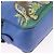 GUCCI Tiger Pattern Hand Bag Leather 2way Blue Gold 453565 - vista 9