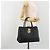 Miu Miu Matelasse Hand Bag Leather Black Gold - vista 26