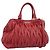 Miu Miu Matelasse Hand Bag Leather 2way Red Gold