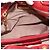 Miu Miu Matelasse Hand Bag Leather 2way Red Gold - vista 10