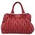 Miu Miu Matelasse Hand Bag Leather 2way Red Gold - vista 13