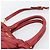 Miu Miu Matelasse Hand Bag Leather 2way Red Gold - vista 14