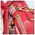 Miu Miu Matelasse Hand Bag Leather 2way Red Gold - vista 23