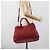 Miu Miu Matelasse Hand Bag Leather 2way Red Gold - vista 28