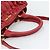 Miu Miu Matelasse Hand Bag Leather 2way Red Gold - vista 7