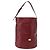 GUCCI Bolsa de ombro em couro vermelho prata 598086