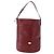 GUCCI Bolsa de ombro em couro vermelho prata 598086 - vista 13