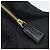 PRADA Chain Shoulder Bag Nylon Black Gold - vista 18