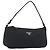 PRADA Accessory Pouch Nylon Black Silver
