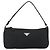 PRADA Accessory Pouch Nylon Black Silver - view 13