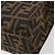FENDI Zucca Canvas Mamma Baguette Tote Bag Brown Black - vista 15
