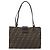 FENDI Zucca Canvas Mamma Baguette Tote Bag Brown Black - vista 2