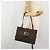 FENDI Zucca Canvas Mamma Baguette Tote Bag Brown Black - vista 25