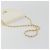 CHANEL Matelasse Chain Chain Shoulder Bag Lamb Skin White Gold CC - vista 7