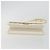 CHANEL Matelasse Chain Chain Shoulder Bag Lamb Skin White Gold CC - vista 9