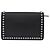 FENDI Karito Chain Shoulder Wallet Leather Black Silver 8M0346 - vista 2