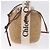 Chloé Chloe Woody Small Basket Shoulder Bag Raffia Beige - vista 5