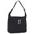 FENDI Zucca Canvas Shoulder Bag Black
