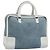 LOEWE Amazona 30 Hand Bag Suede Light Blue Silver