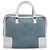 LOEWE Amazona 30 Hand Bag Suede Light Blue Silver - vista 13