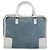 LOEWE Amazona 30 Hand Bag Suede Light Blue Silver - vista 2