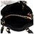 Prada Borsa Tote e Borsa a Tracolla Crossbody in Vitello Phenix Nero con Logo Triangolare Dorato - vista 5